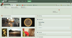 Desktop Screenshot of kartenking.deviantart.com