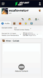 Mobile Screenshot of escaflowneluvr.deviantart.com