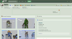 Desktop Screenshot of mepisto.deviantart.com