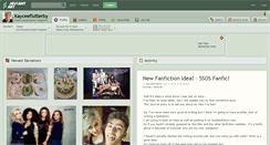 Desktop Screenshot of kayceeflutterby.deviantart.com