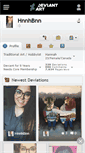 Mobile Screenshot of hnnhbnn.deviantart.com