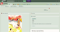 Desktop Screenshot of missmoes.deviantart.com