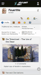Mobile Screenshot of feuerlilie.deviantart.com