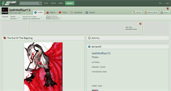 Desktop Screenshot of gothwolfgurl13.deviantart.com
