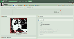Desktop Screenshot of jokker.deviantart.com