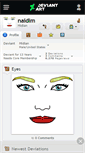 Mobile Screenshot of naidim.deviantart.com