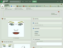 Tablet Screenshot of naidim.deviantart.com