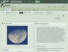 Tablet Screenshot of g3rain1.deviantart.com