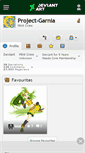 Mobile Screenshot of project-garnia.deviantart.com