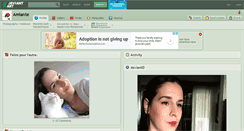 Desktop Screenshot of amiante.deviantart.com