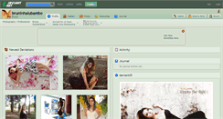 Desktop Screenshot of bruninhalubambo.deviantart.com