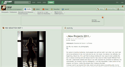 Desktop Screenshot of cegf.deviantart.com