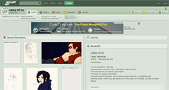 Desktop Screenshot of casey-of-oz.deviantart.com