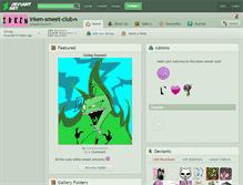 Tablet Screenshot of irken-smeet-club.deviantart.com