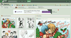 Desktop Screenshot of mayaxxxx.deviantart.com