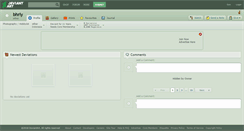 Desktop Screenshot of bhrly.deviantart.com