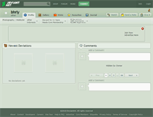Tablet Screenshot of bhrly.deviantart.com