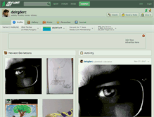 Tablet Screenshot of deirgderc.deviantart.com