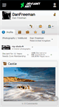 Mobile Screenshot of danfreeman.deviantart.com