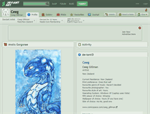 Tablet Screenshot of ceeg.deviantart.com