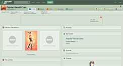 Desktop Screenshot of popular-kawaii-chan.deviantart.com