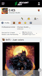 Mobile Screenshot of c-ics.deviantart.com