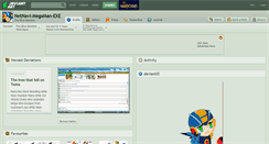 Desktop Screenshot of netnavi-megaman-exe.deviantart.com