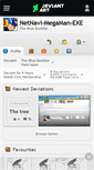 Mobile Screenshot of netnavi-megaman-exe.deviantart.com