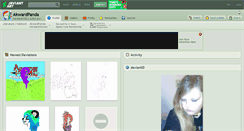 Desktop Screenshot of akwardpanda.deviantart.com