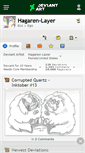 Mobile Screenshot of hagaren-layer.deviantart.com