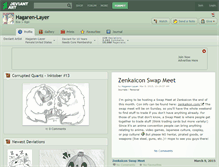 Tablet Screenshot of hagaren-layer.deviantart.com