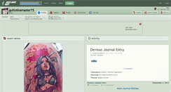 Desktop Screenshot of guillotinemaster75.deviantart.com
