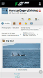 Mobile Screenshot of monsterengerydrinker.deviantart.com