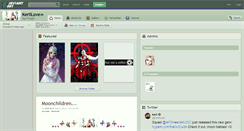 Desktop Screenshot of kerlilove.deviantart.com