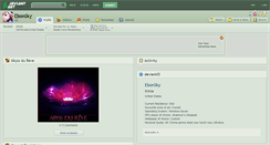Desktop Screenshot of ebonsky.deviantart.com