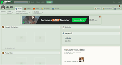 Desktop Screenshot of dnl-plz.deviantart.com