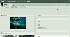 Desktop Screenshot of iamil.deviantart.com