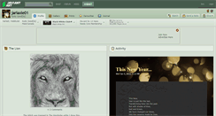 Desktop Screenshot of jarlaxle01.deviantart.com