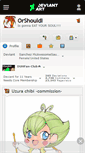 Mobile Screenshot of orshouldi.deviantart.com