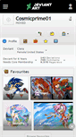 Mobile Screenshot of cosmicprime01.deviantart.com