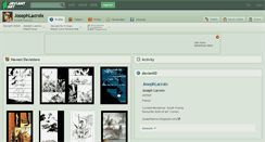 Desktop Screenshot of josephlacroix.deviantart.com