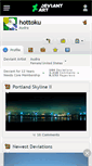 Mobile Screenshot of hottoku.deviantart.com