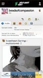 Mobile Screenshot of beadsofcompassion.deviantart.com