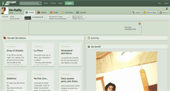 Desktop Screenshot of kevitality.deviantart.com