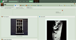 Desktop Screenshot of egir.deviantart.com