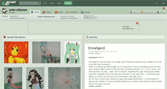 Desktop Screenshot of ante-litteram.deviantart.com