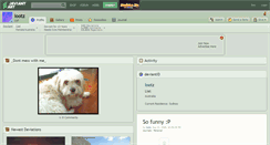 Desktop Screenshot of lootz.deviantart.com