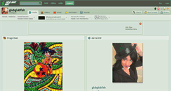 Desktop Screenshot of glubglubfish.deviantart.com