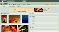 Desktop Screenshot of livejenny.deviantart.com