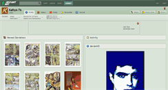 Desktop Screenshot of karza-76.deviantart.com